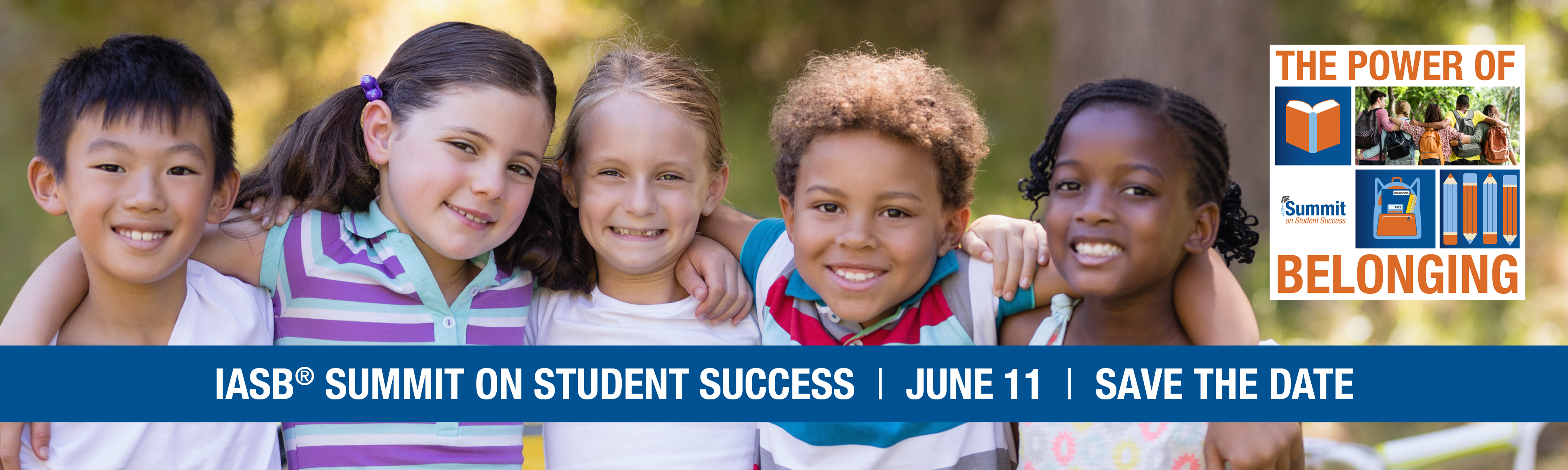 Save the date for the 3rd Annual IASB Summit on Student Success!